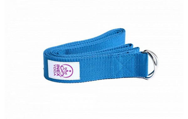 Ремень для йоги Inex Stretch Strap YSTRAP-651\24-BL-00 синий 600_380