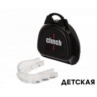 Капа одночелюстная Clinch Olimp Single Layer Mouthguard C501 прозрачный Junior