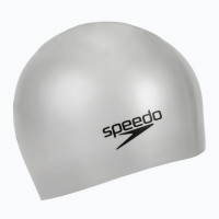 Шапочка для плавания Speedo Long Hair Cap 8-0616814561 серебристый