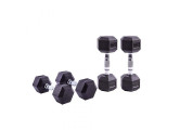 Гексагональные гантели 7,5кг Live Pro Hex Dumbbell LP8005-7.5, пара