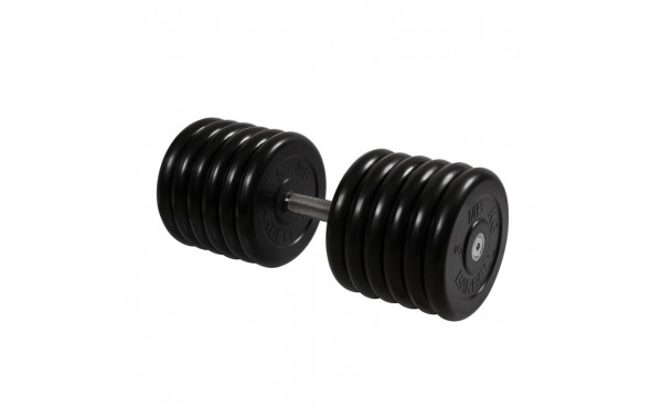 Гантель Профи с вращающейся ручкой, 61 кг MB Barbell MB-FdbM-B61 600_380