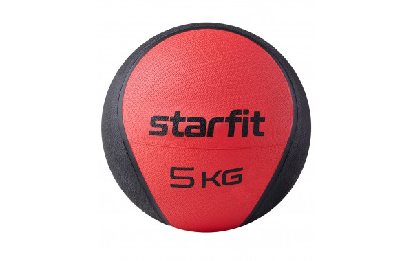 Медбол высокой плотности 5 кг Star Fit GB-702 красный 600_380