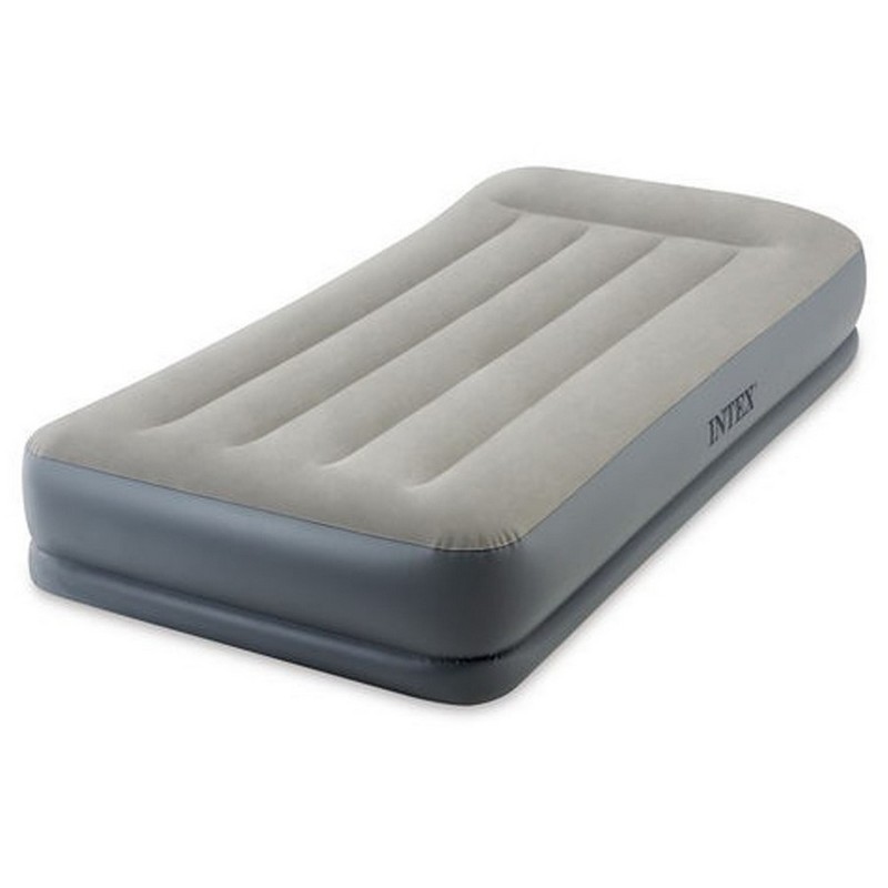 Надувная кровать Intex Mid-Rice Airbed 99х191х30см, встроенный насос 64116 800_800