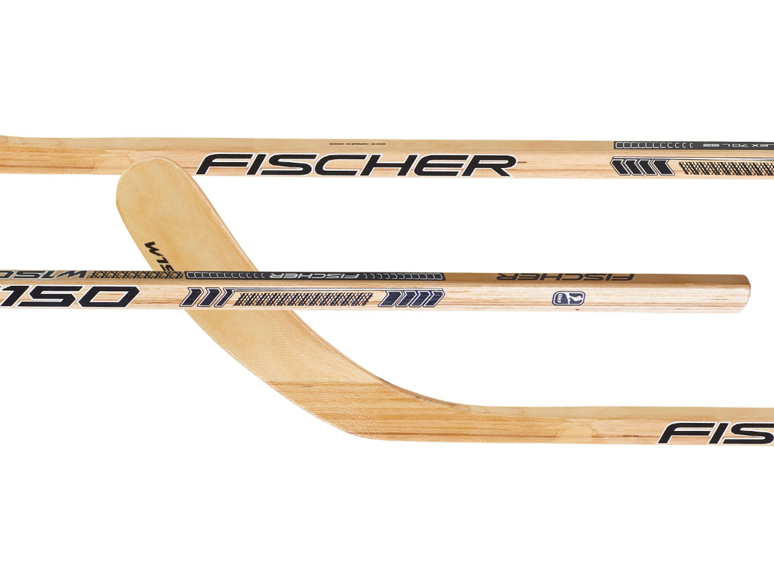 Клюшка Fischer W150 WOOD STICK NATURAL JR 52" H155323 1536_1153